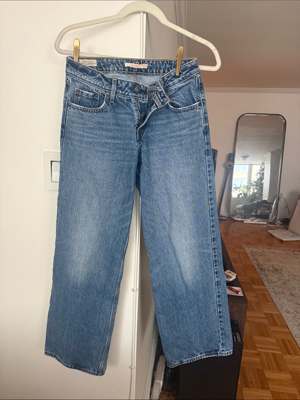 Levi's Medium Blue Low Loose Jeans